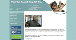 Desktop Screenshot of deerrunanimalhospital.com